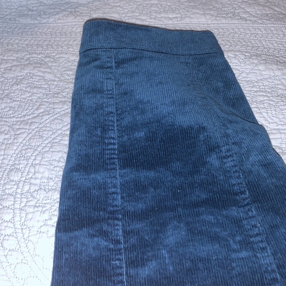 BLUE VELVET SKIRT - Picture 8 of 8